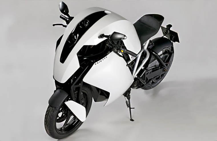 Agility Saietta R blanca, vista superior