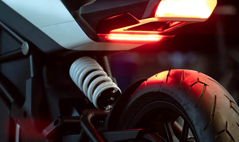 Vista trasera de la Auper InCity