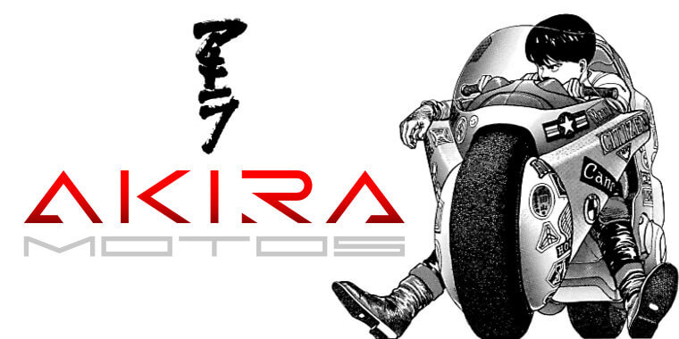 La moto de Kaneda en su dibujo original