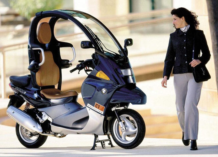 Scooter BMW C1, año 2001