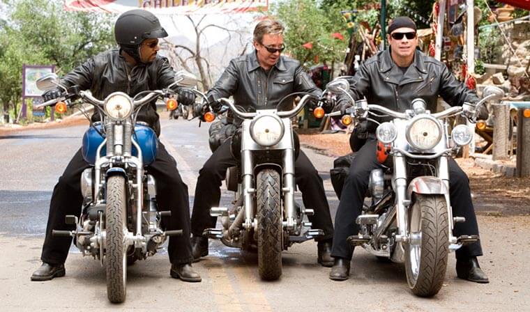 Fotograma de la película Wild Hogs (Cerdos salvajes)