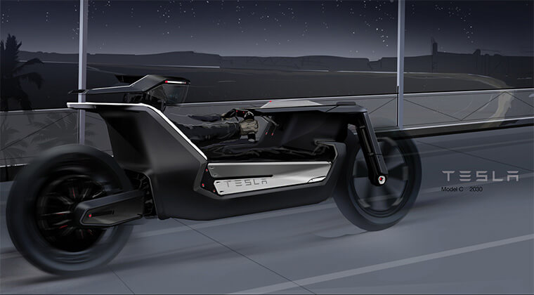 Volante del Tesla Model C