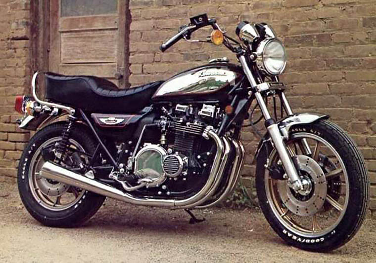 Kawasaki KZ 1000, año 1980