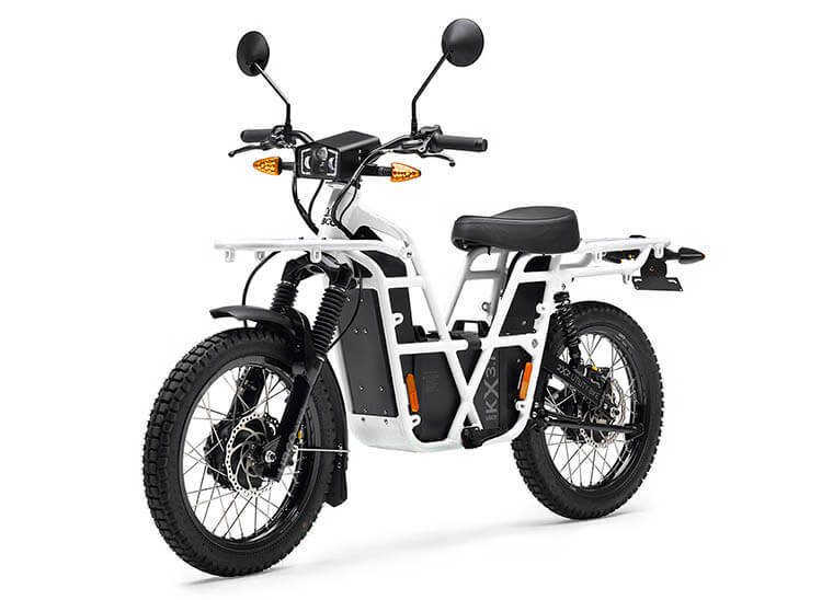 UBCO Adventure Bike blanca