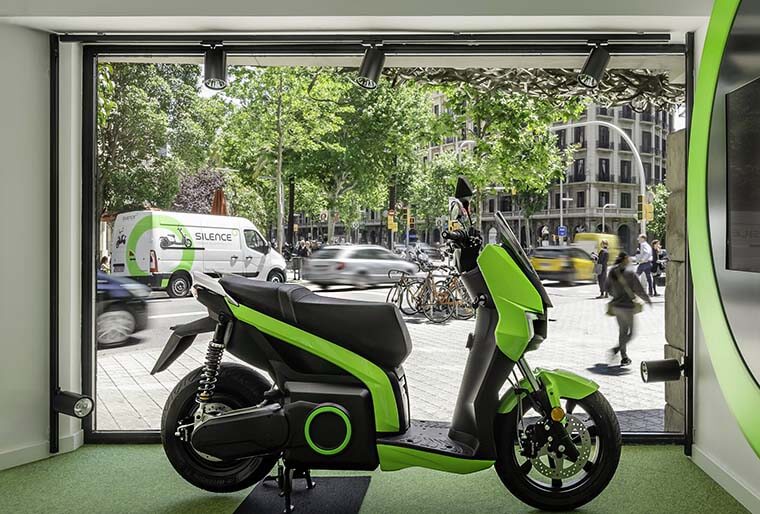 Concesionario de motos eléctricas Silence Store