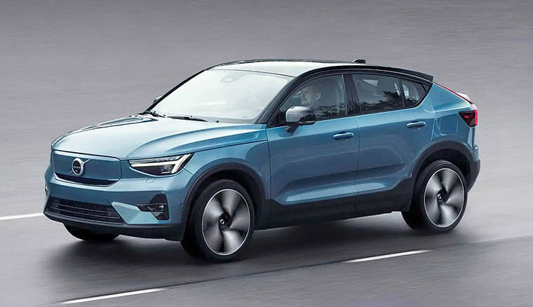 Volvo C40 Recharge en carretera