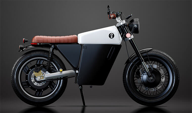 Moto eléctrica retro OX One