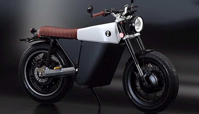 Moto eléctrica cafe-racer española OX One