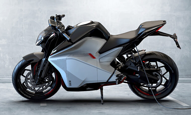 Moto eléctrica india Ultraviolette F77