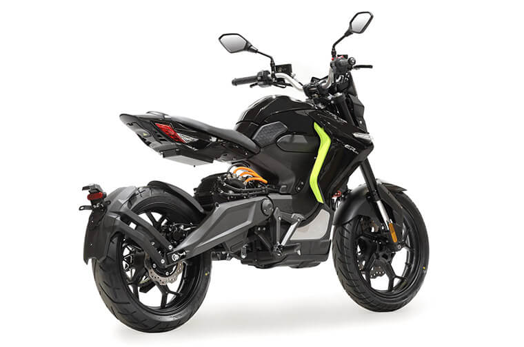 Vista lateral trasera Voge ER10